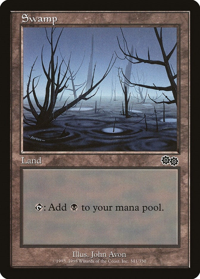 Swamp (341) (341) [USG] - MTG Single