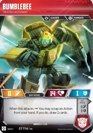 Bumblebee - Trusted Lieutenant (14) [TRW2] - Transformers TCG Single