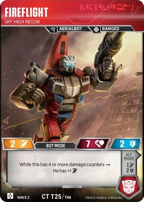 Fireflight - Sky High Recon (25) [TRW2] - Transformers TCG Single