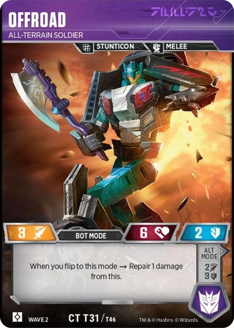 Offroad - All-Terrain Soldier (31) [TRW2] - Transformers TCG Single