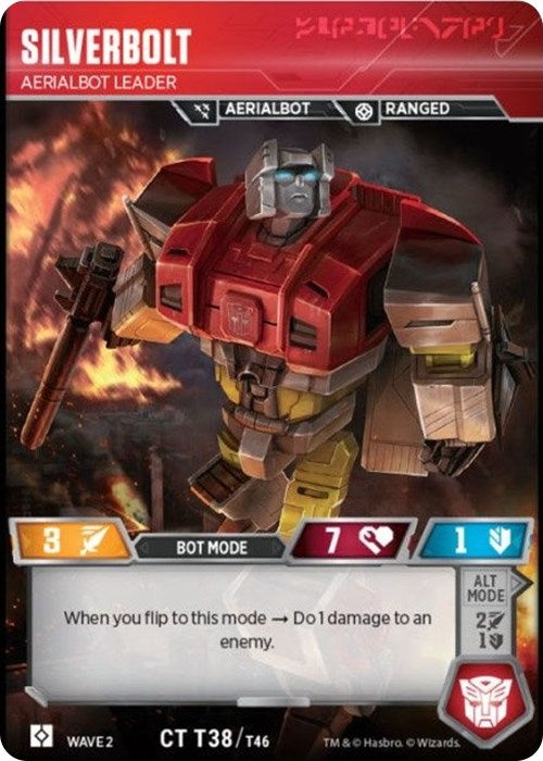 Silverbolt - Aerialbot Leader (38) [TRW2] - Transformers TCG Single