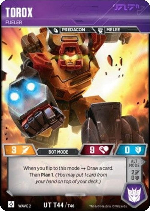 Torox - Fueler (44) [TRW2] - Transformers TCG Single