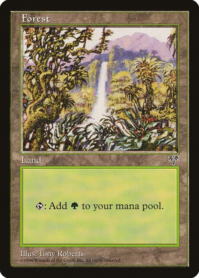 Forest (Waterfall) (293) [MIR] - MTG Single