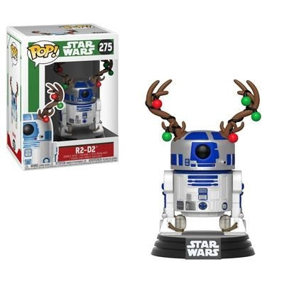 Star Wars: R2D2 (w/Antlers) (Holiday 2018) (275) [POP!] - Funko Sealed