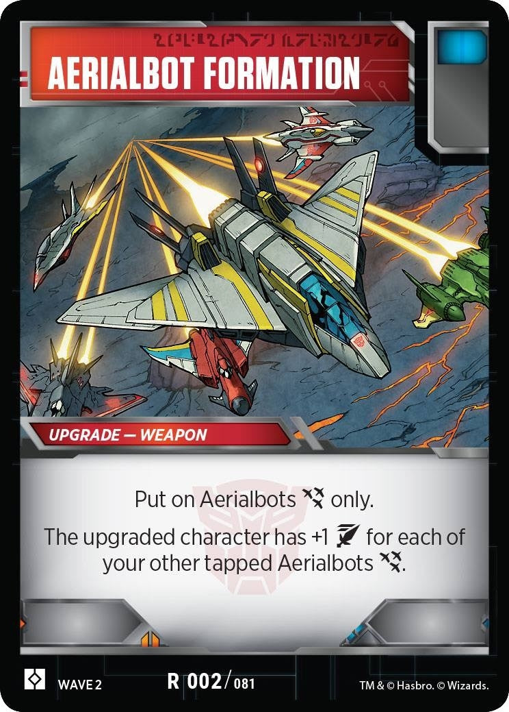 Aerialbot Formation (2) [TRW2] - Transformers TCG Single