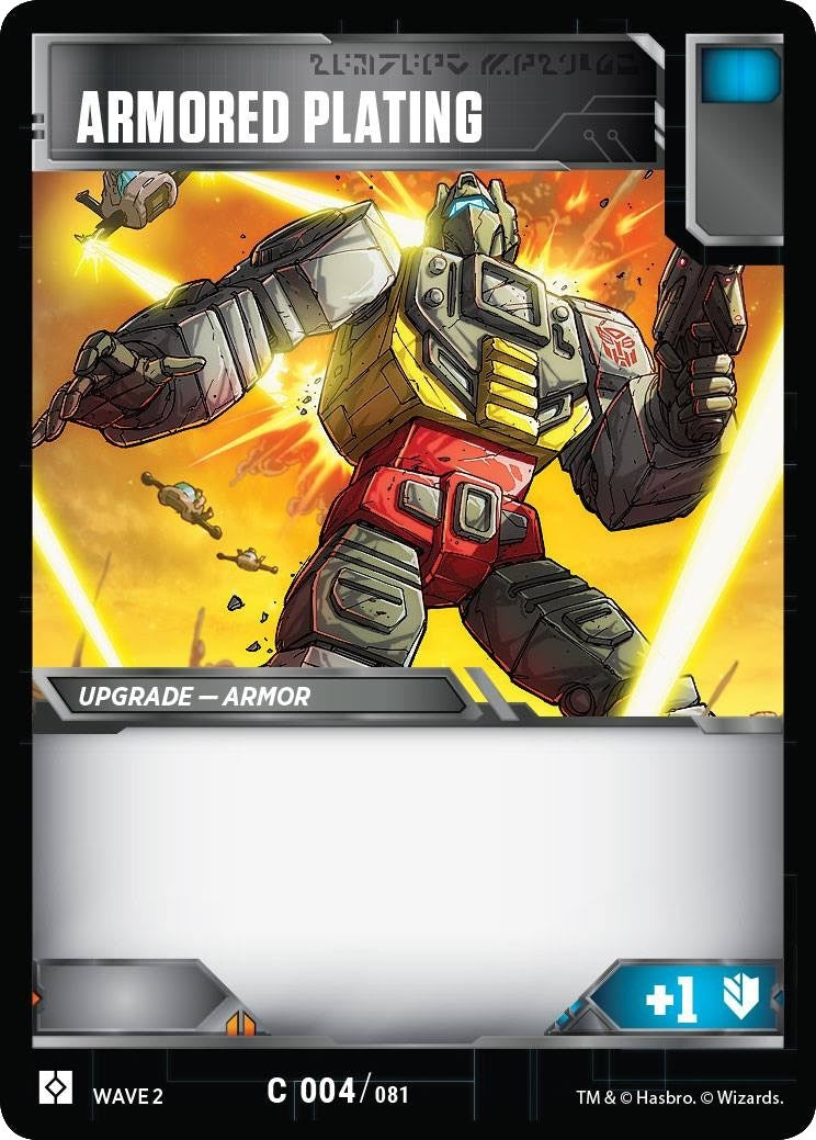 Armored Plating (4) [TRW2] - Transformers TCG Single