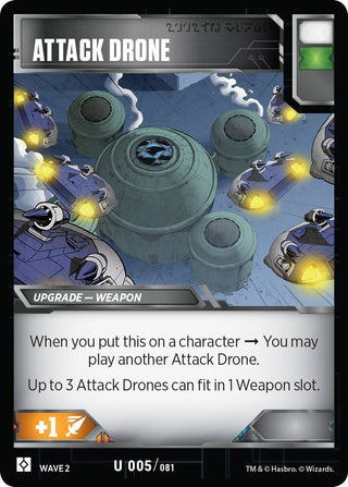Attack Drone (5) [TRW2] - Transformers TCG Single