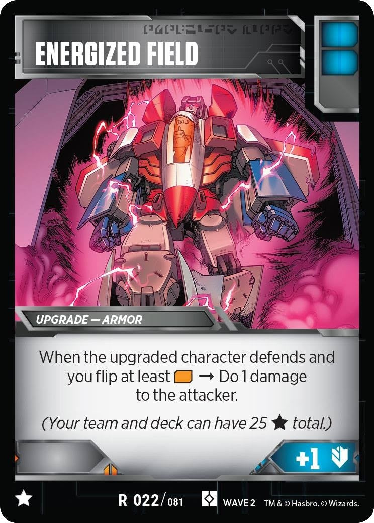 Energized Field (22) [TRW2] - Transformers TCG Single