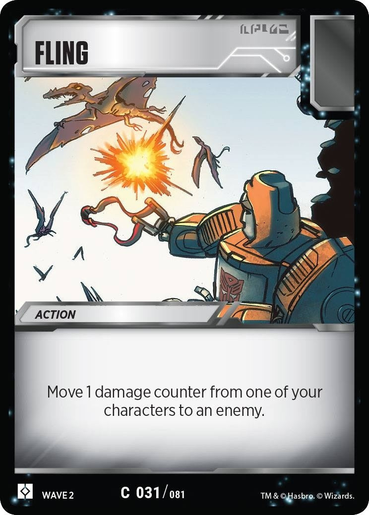 Fling (31) [TRW2] - Transformers TCG Single