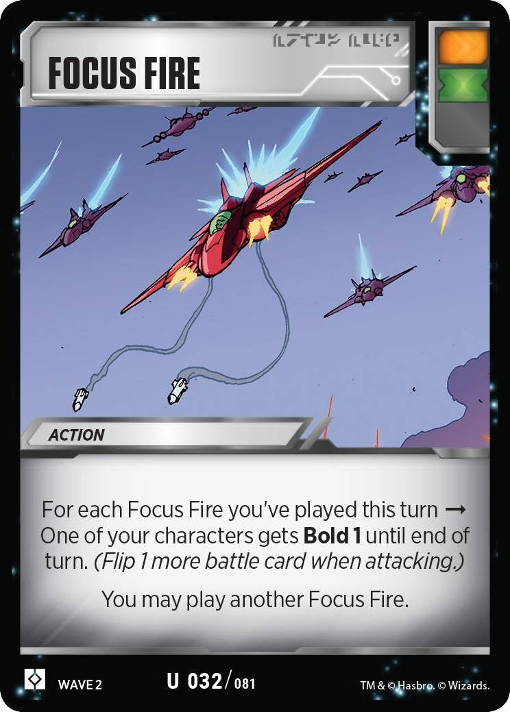 Focus Fire (32) [TRW2] - Transformers TCG Single