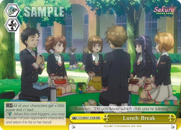 Lunch Break (RRR) (1030) [CCS/WX01] - Weiss Schwarz Single