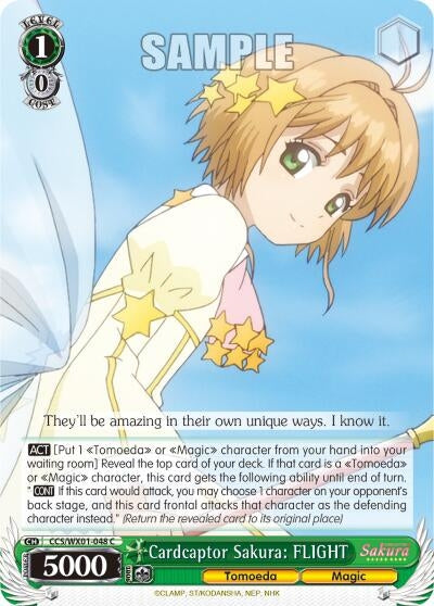 Cardcaptor Sakura: FLIGHT (1048) [CCS/WX01] - Weiss Schwarz Single