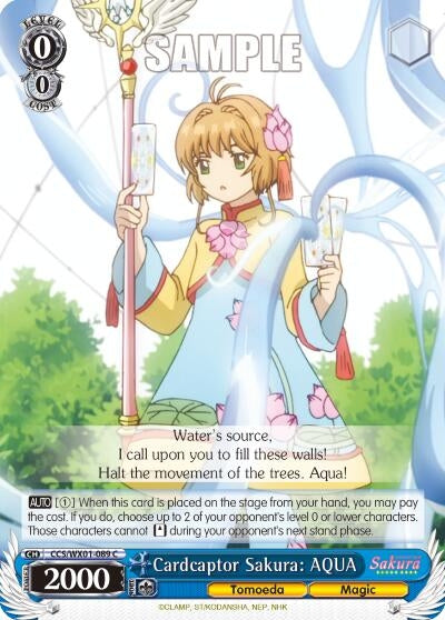 Cardcaptor Sakura: AQUA (1089) [CCS/WX01] - Weiss Schwarz Single
