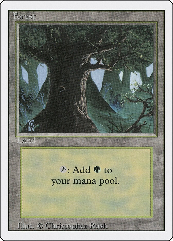 Forest (C) (285) [3ED] - MTG Single