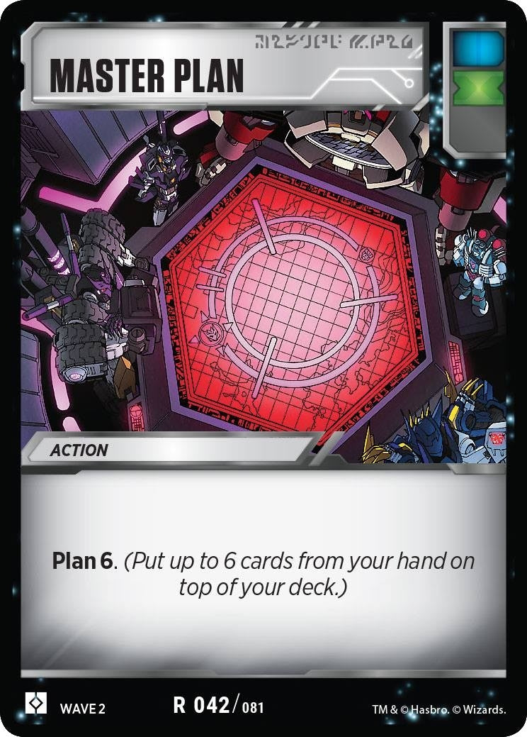 Master Plan (42) [TRW2] - Transformers TCG Single
