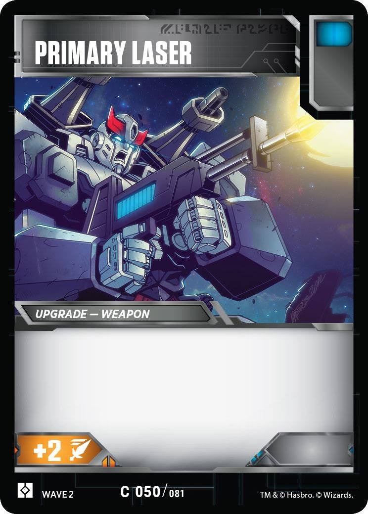 Primary Laser (50) [TRW2] - Transformers TCG Single