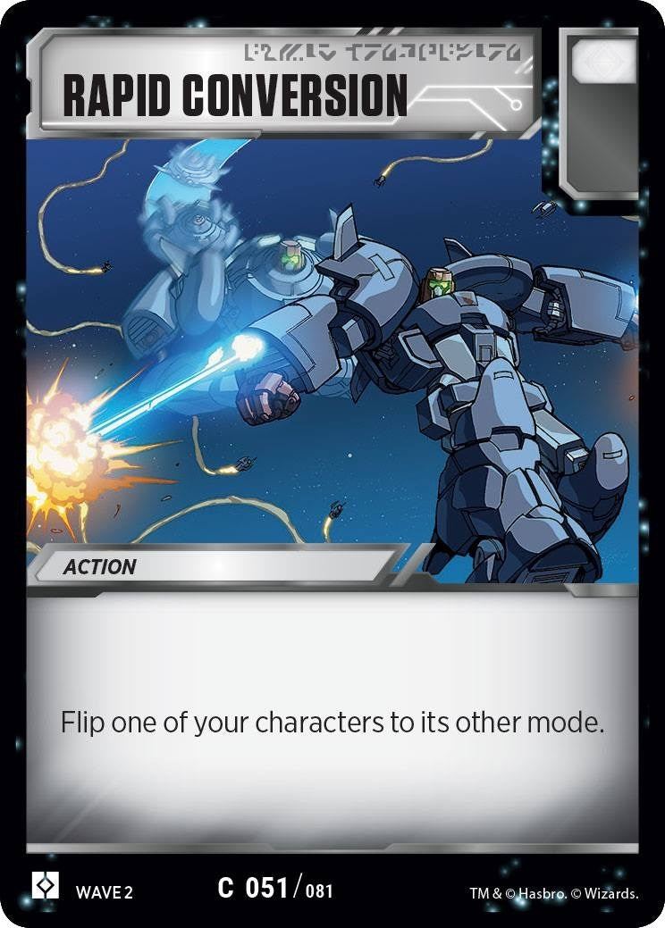 Rapid Conversion (51) [TRW2] - Transformers TCG Single