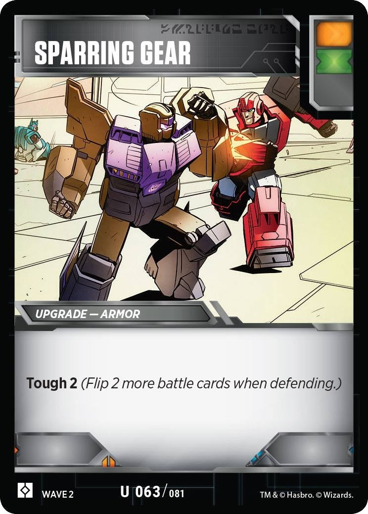 Sparring Gear (63) [TRW2] - Transformers TCG Single