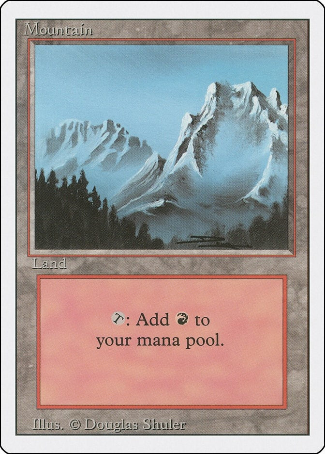 Mountain (B) (291) [3ED] - MTG Single