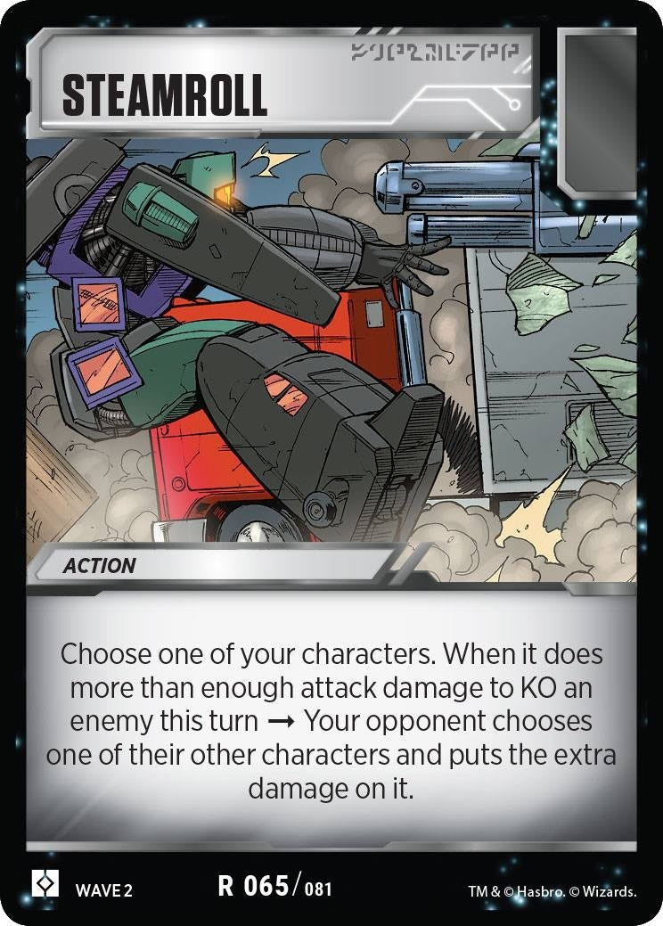Steamroll (65) [TRW2] - Transformers TCG Single