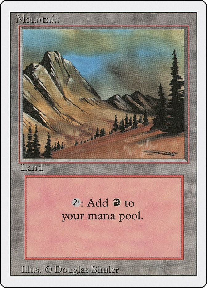 Mountain (C) (292) [3ED] - MTG Single
