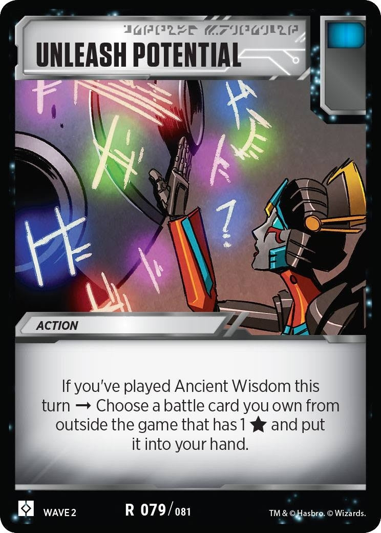 Unleash Potential (79) [TRW2] - Transformers TCG Single