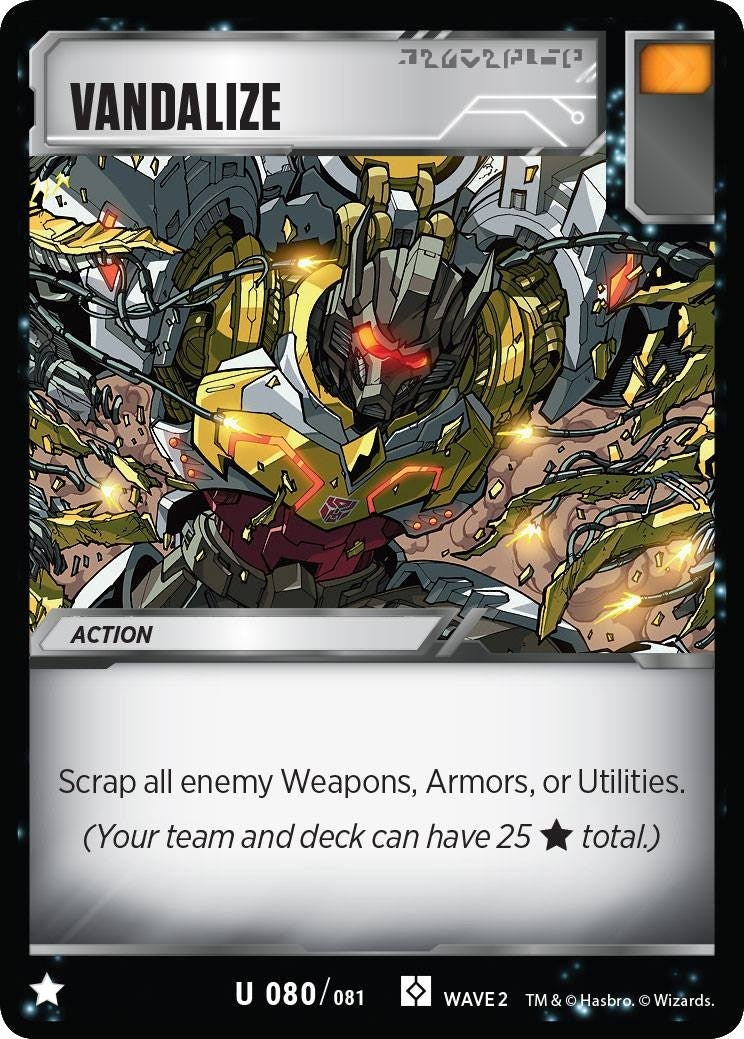 Vandalize (80) [TRW2] - Transformers TCG Single