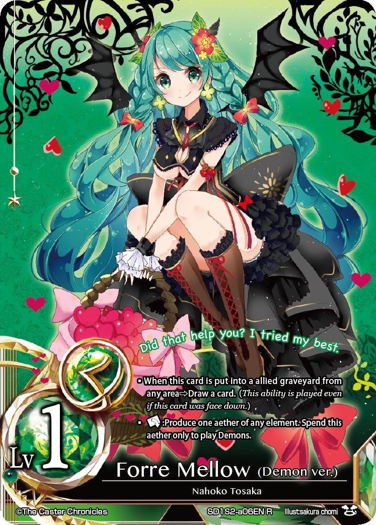 Forre Mellow (Demon ver.) (1206) [SD04] - The Caster Chronicles Single