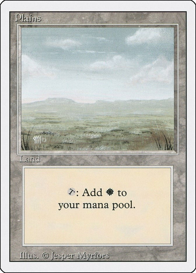 Plains (C) (295) [3ED] - MTG Single