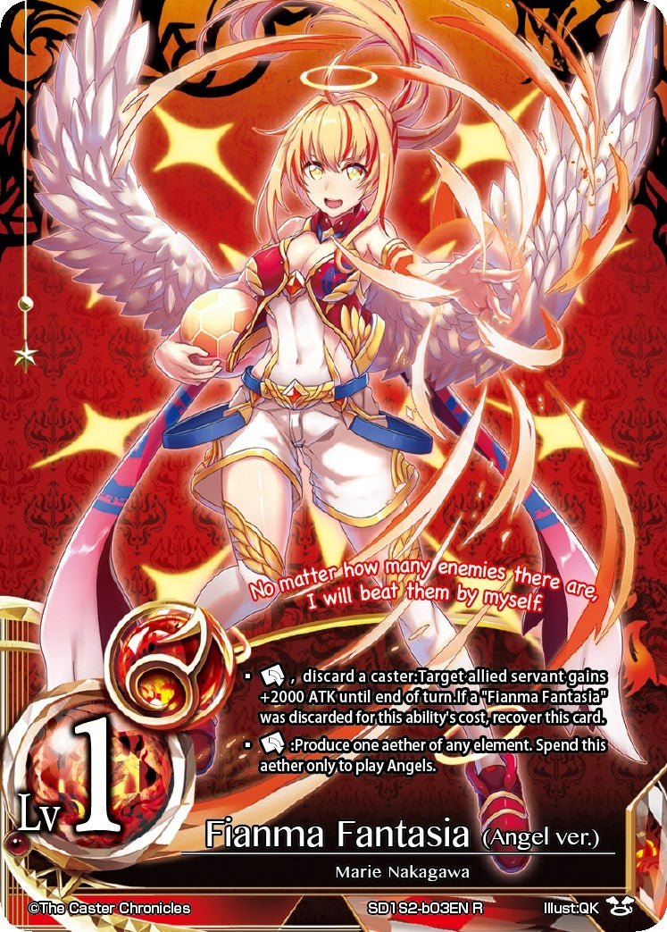 Fianma Fantasia (Angel ver.) (1203) [SD04] - The Caster Chronicles Single