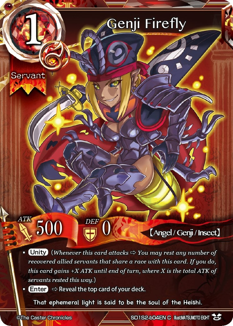 Genji Firefly (1204) [SD04] - The Caster Chronicles Single