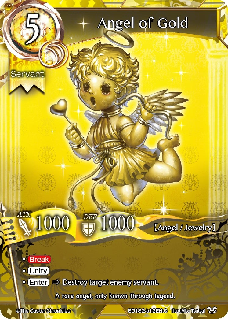Angel of Gold (1212) [SD04] - The Caster Chronicles Single