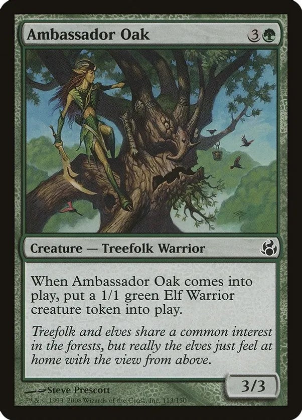 Ambassador Oak (Morningtide) (113) [OVER] - MTG Single