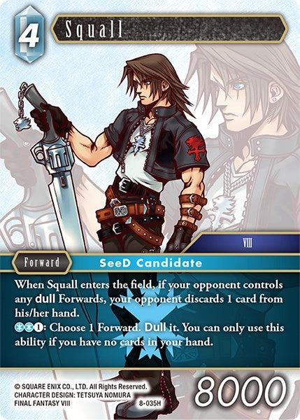 Squall (8) [OP8] - Final Fantasy TCG Single