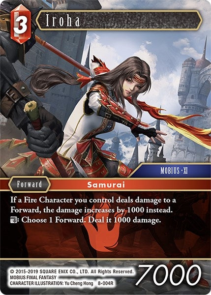 Iroha (8) [OP8] - Final Fantasy TCG Single