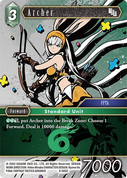 Archer (8) [OP8] - Final Fantasy TCG Single