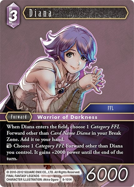 Diana (8) [OP8] - Final Fantasy TCG Single