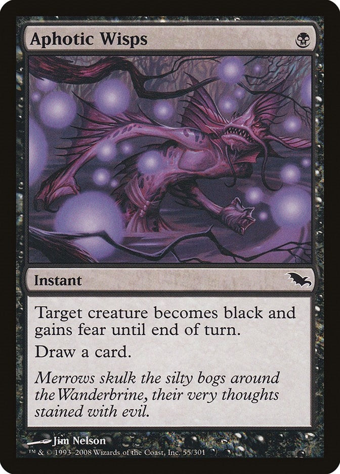 Aphotic Wisps (55) [SHM] - MTG Single