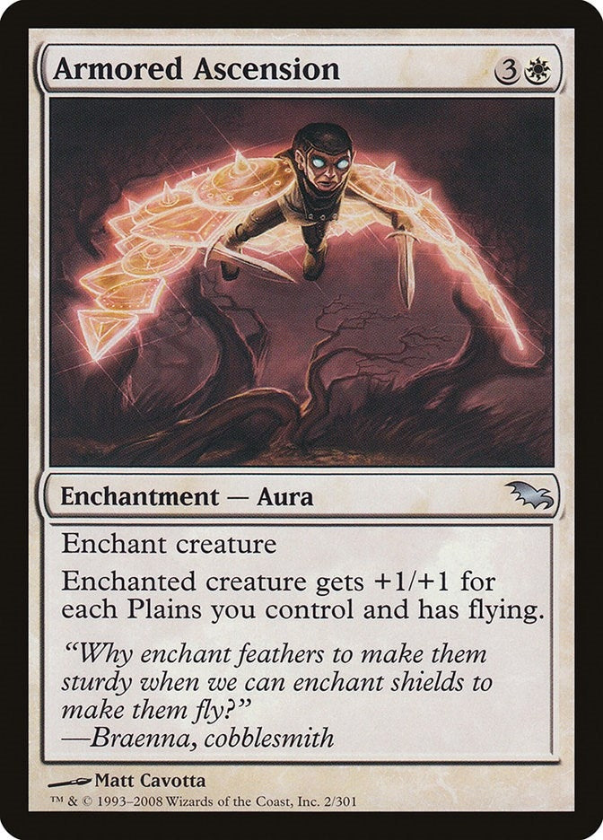 Armored Ascension (2) [SHM] - MTG Single