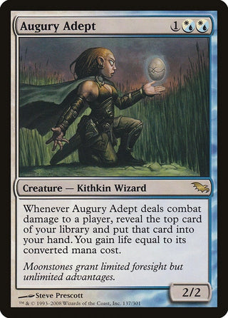 Augury Adept (137) [SHM] - MTG Single