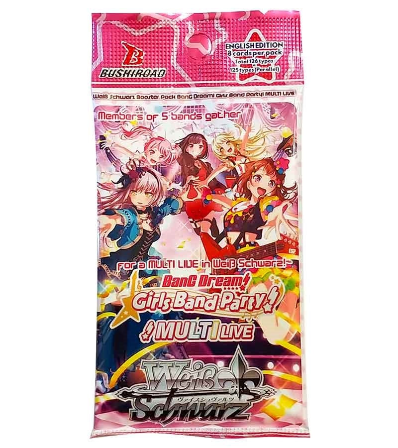 BanG Dream! Girls Band Party! MULTI LIVE Booster Pack [BD/EN-W03] - Weiss Schwarz Sealed
