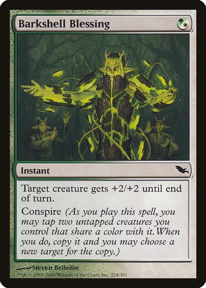 Barkshell Blessing (224) [SHM] - MTG Single