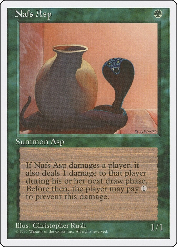 Nafs Asp [4ED] - MTG Single