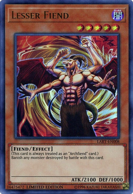 Lesser Fiend (8) (LART) - YuGiOh Single
