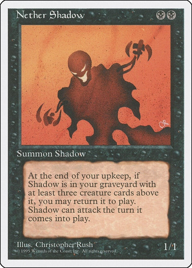Nether Shadow [4ED] - MTG Single