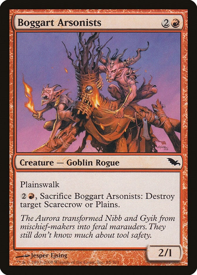 Boggart Arsonists (85) [SHM] - MTG Single