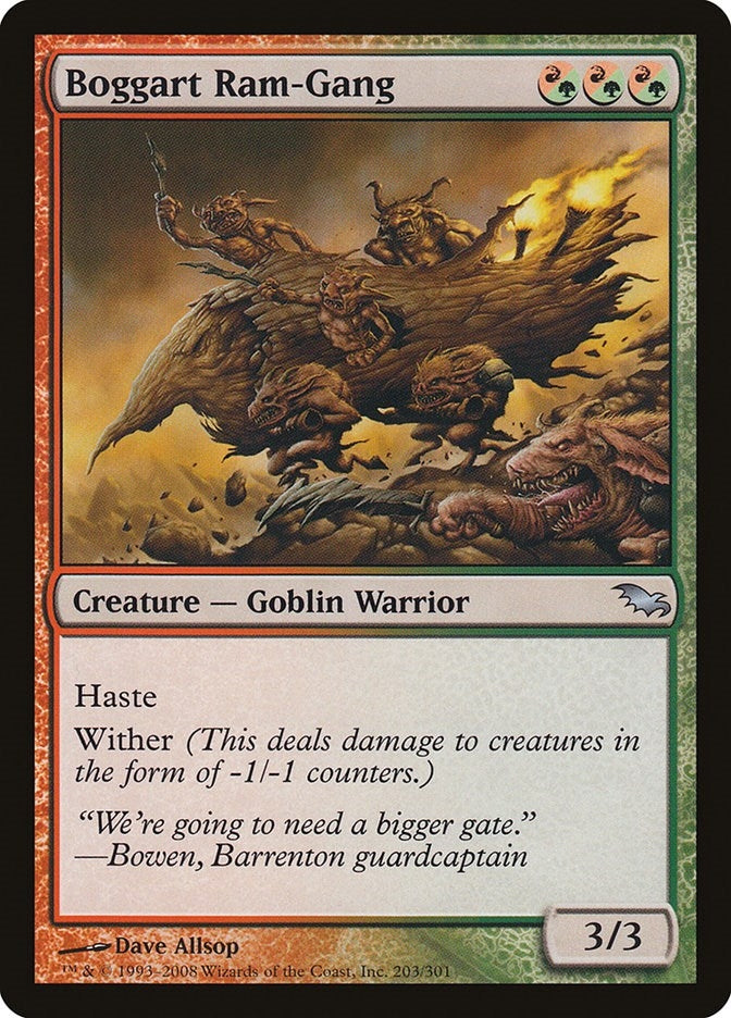 Boggart Ram-Gang (203) [SHM] - MTG Single