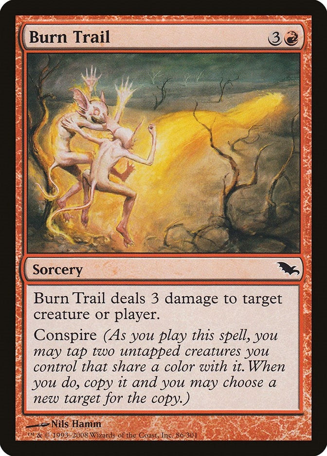 Burn Trail (86) [SHM] - MTG Single