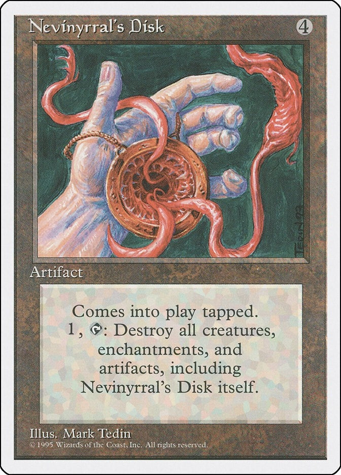 Nevinyrral’s Disk [4ED] - MTG Single