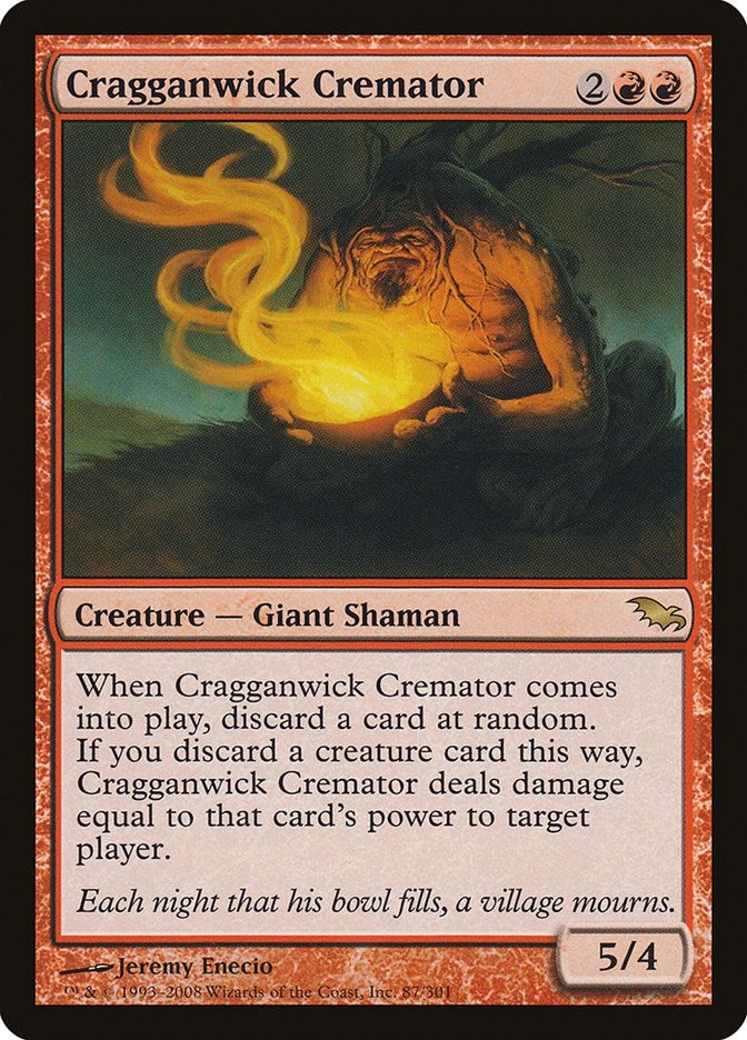 Cragganwick Cremator (87) [SHM] - MTG Single